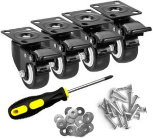 Heavy Duty Casters with Brake
