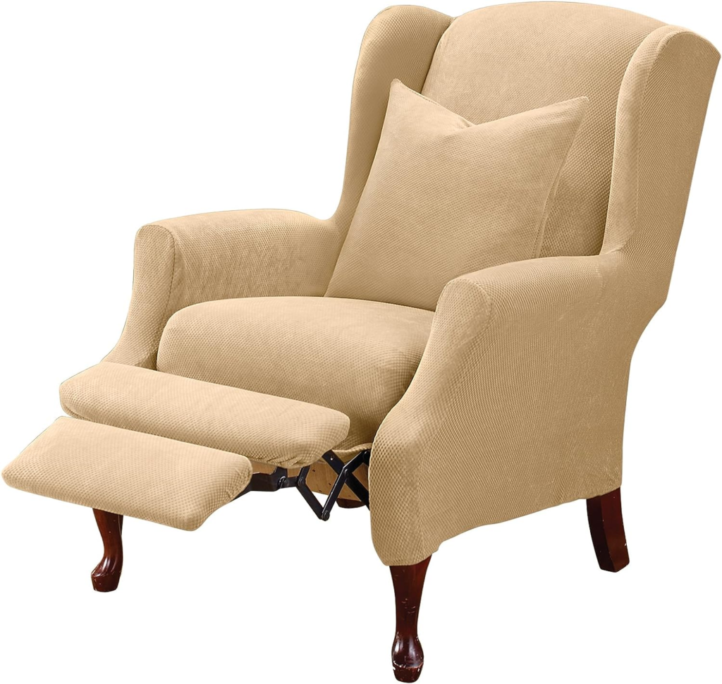 Recliner Slipcover in Cream